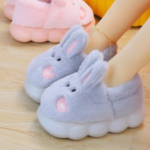 chaussons lapin adulte